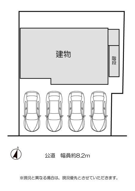 緑区鳴海町宿地　２階の駐車場