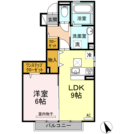 ラ・ヴェスタの間取り