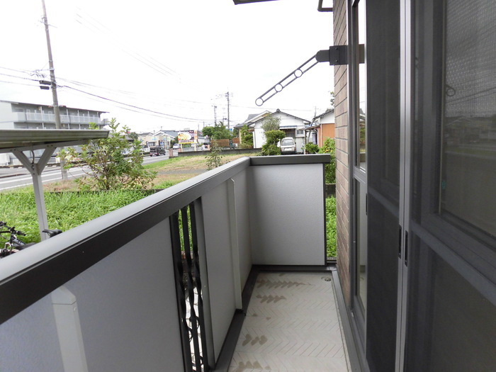 マルクイーン A棟のバルコニー|Ａ101バルコニー