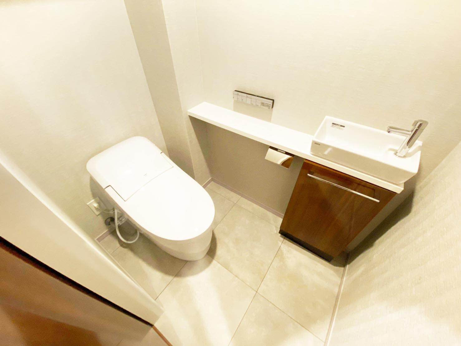 ベイシティタワーズ神戸WESTのトイレ|清潔感のあるトイレです