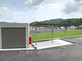 安芸高田市吉田町吉田のアパートの展望|募集のお部屋（103号室）からの眺望です！