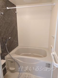安芸高田市吉田町吉田のアパートの浴室|追い焚き・浴室暖房乾燥機あり