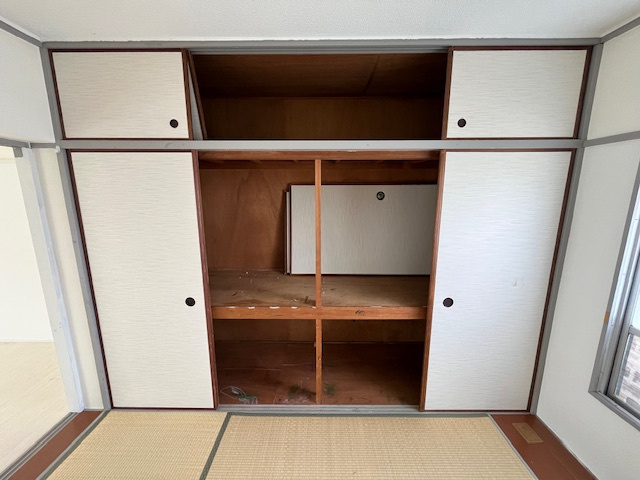 公団狭山住宅7号棟の収納