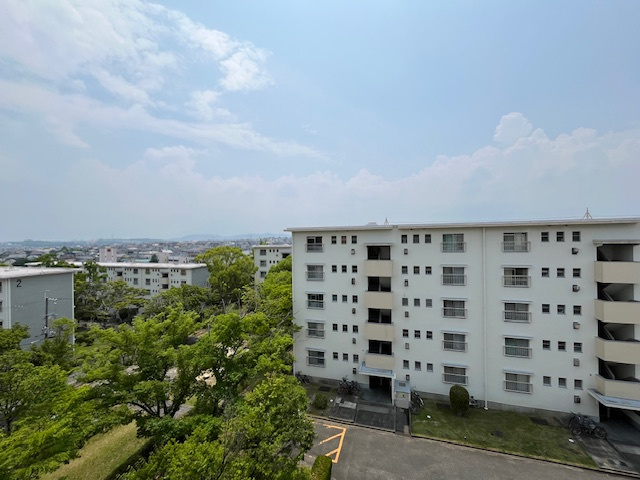 公団狭山住宅5号棟の展望