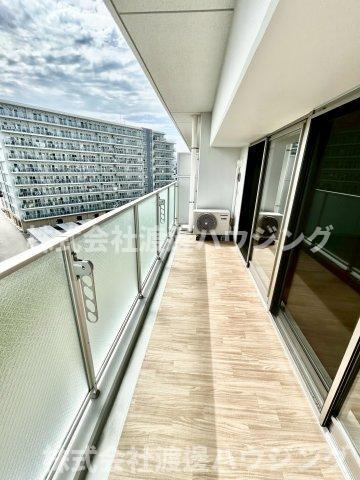 パークナードフィット津雲台のバルコニー