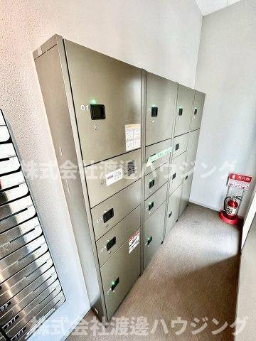 パークナードフィット津雲台のその他共用部分|宅配BOX付いてます