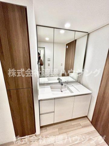 パークナードフィット津雲台の洗面所