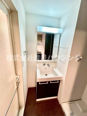 ボナール江坂の洗面所