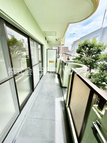 セントポーリア東豊中のバルコニー