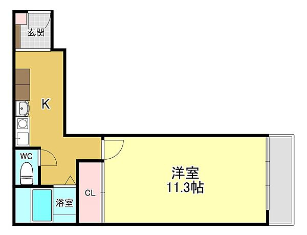 サンメゾン8の間取り