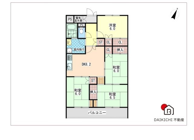【間取り】 | 鴻巣人形町ハイム　中古マンション