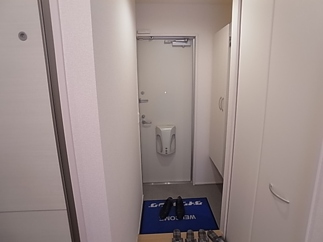 神戸市須磨区潮見台町５丁目のアパートの玄関|シューズボックス付き