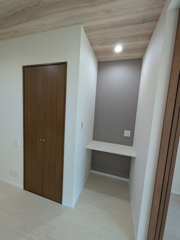 中村区沖田町戸建の収納|リビング収納、家事スペース