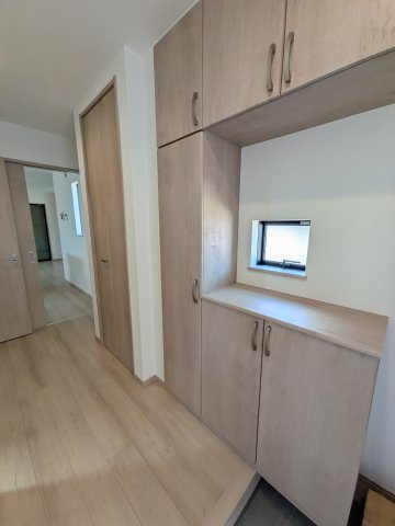 小牧市久保一色南　新築戸建の玄関|シンプルで使いやすい玄関です