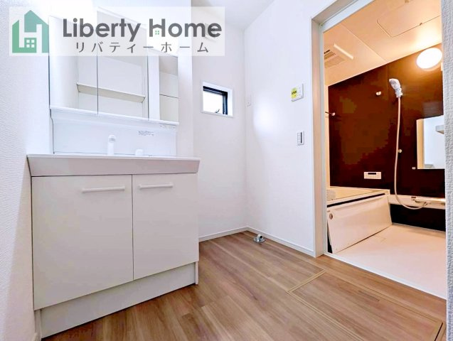 龍ケ崎市野原町4期　新築戸建　3号棟の脱衣所