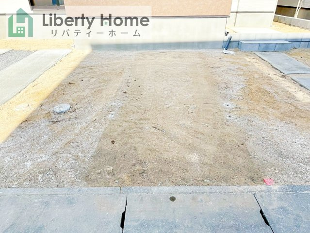 龍ケ崎市野原町4期　新築戸建　3号棟の庭