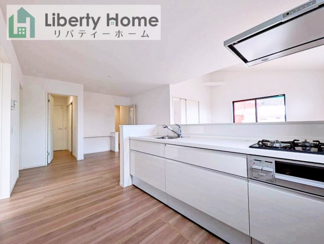 龍ケ崎市野原町4期　新築戸建　3号棟のキッチン