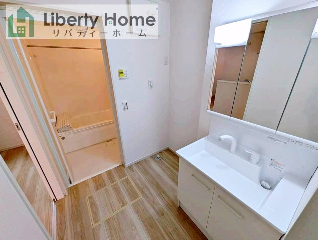 龍ケ崎市野原町4期　新築戸建　4号棟の脱衣所