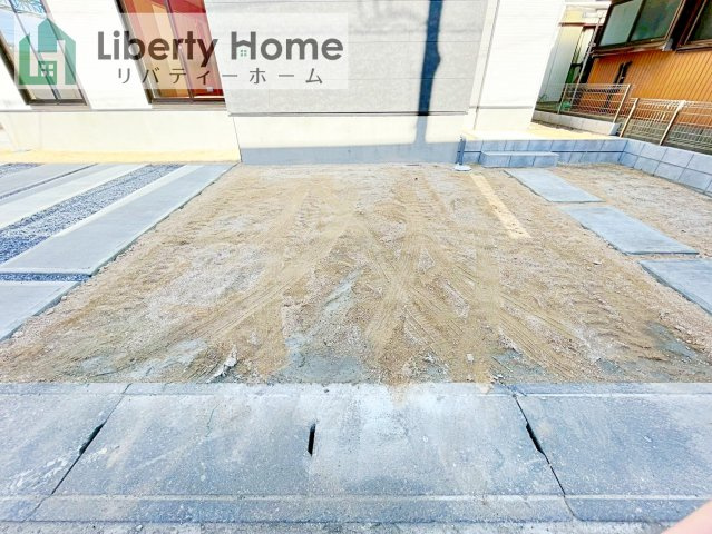 龍ケ崎市野原町4期　新築戸建　4号棟の庭