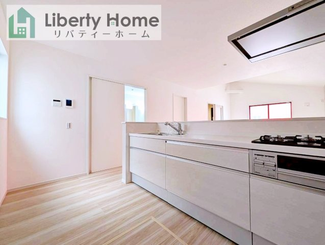 龍ケ崎市野原町4期　新築戸建　4号棟のキッチン