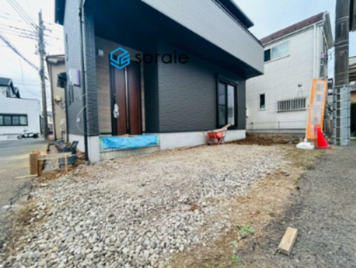 所沢市榎町３期　新築戸建の駐車場|10/14　撮影
