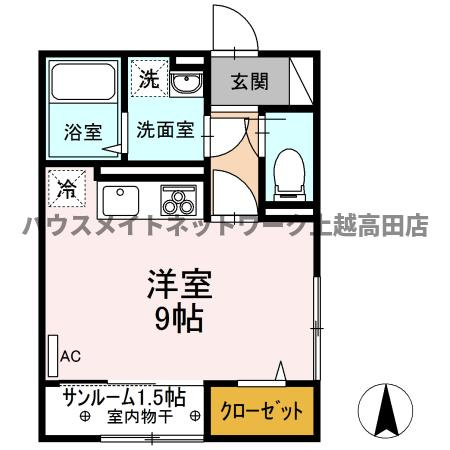 アクシス寺町の間取り|間取図