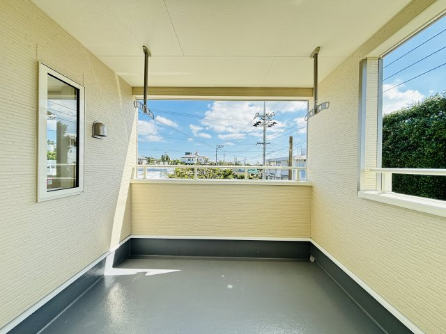 CGうるま市勝連南風原第5　2号棟　＼☆ご成約時キャッシュバック☆／のバルコニー