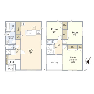 【間取り】 | ＣＲＡＤＬＥ　ＧＲＡＤＥＮ