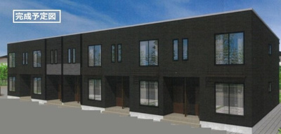 【外観】 | （仮）竹矢町アパート | 落ち着いた雰囲気の外観です