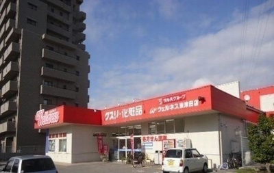 【周辺】 | リオ・サンライズ　Ⅰ | ウェルネス東津田店まで700m