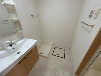 【洗面所】 | レーベンヒル　２Ｆ１ＬＤＫＰ | 脱衣所