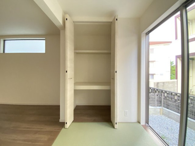 【和室】 | 沖縄市南桃原（全8棟）ラスト3号棟 | 3号棟　LDK16帖＋畳コーナー3帖付き♪