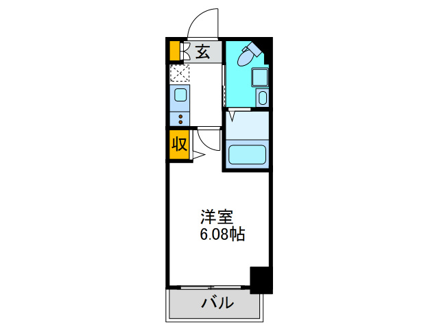 Grand Pacific北畠の間取り