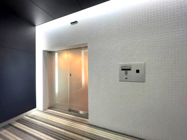 リベール名駅南　名古屋市賃貸　仲介手数料無料のセキュリティ|エントランス