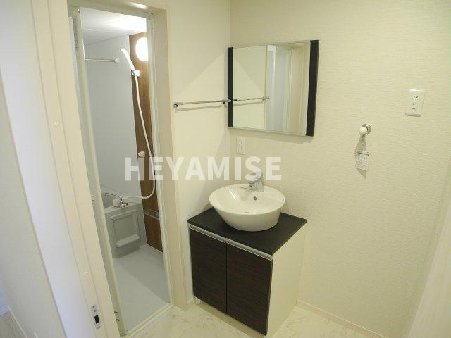 エステートサトウ17の洗面所