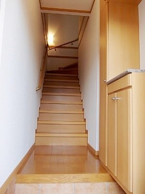 アパルトマンスタシオンＢの玄関