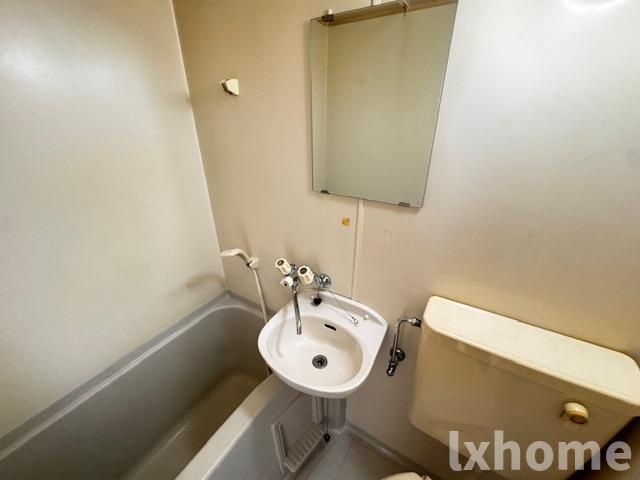 大池5番館の洗面所|広い洗面スペース