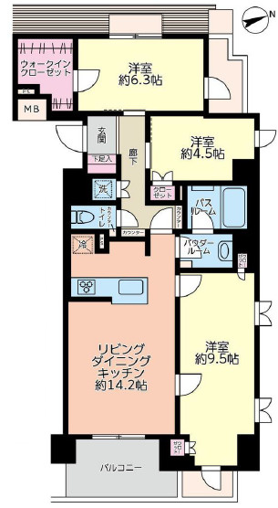 ヴェレーナ練馬北町の間取り