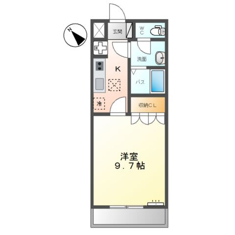 パルティールＹの間取り