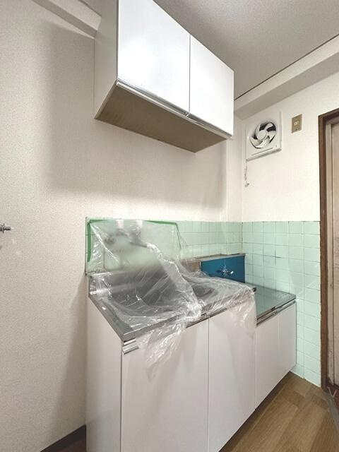 ガスコンロ設置可能！