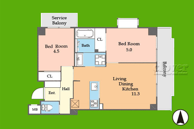 【間取り】 | グリュック8二子玉川イーストウィング | 即日のご見学も可能です！お気軽にお問い合わせください！
