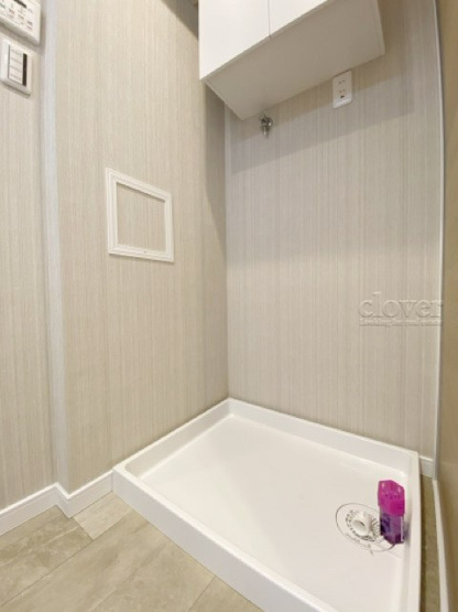 【ランドリースペース】 | グリュック8二子玉川イーストウィング | 防水パン（洗濯機置き場）