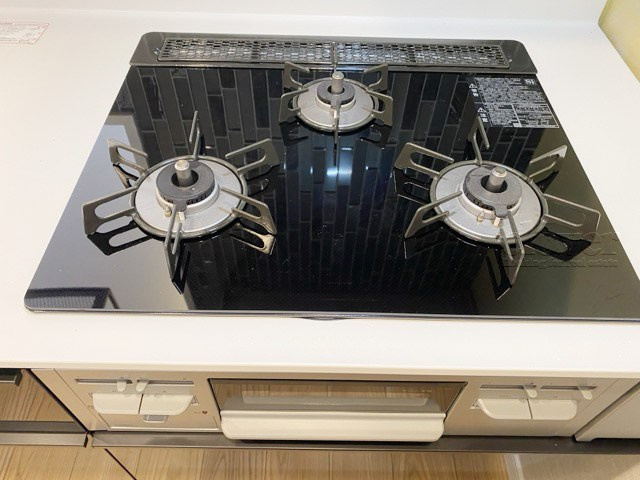 【キッチン】 | グリュック8二子玉川イーストウィング | コンロ　魚焼きグリル