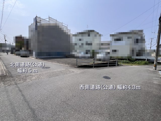 【前面道路含む現地写真】 | 高知市福井扇町