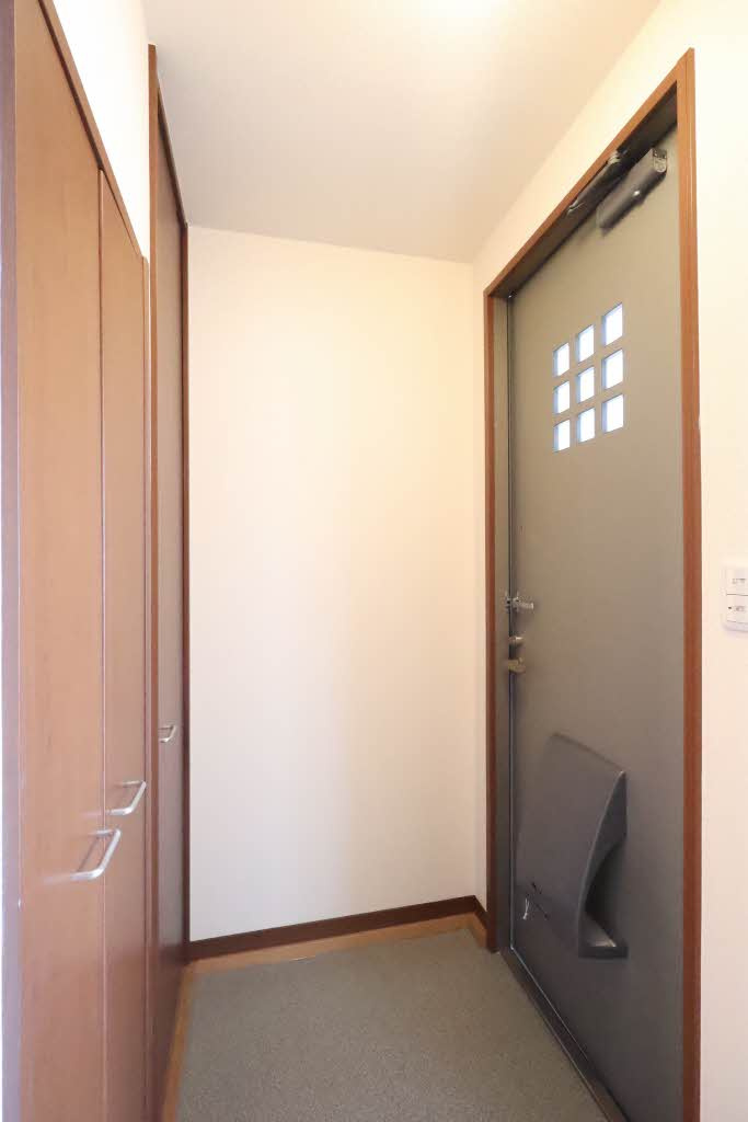 ハイライフ翠町の玄関|収納もある玄関です