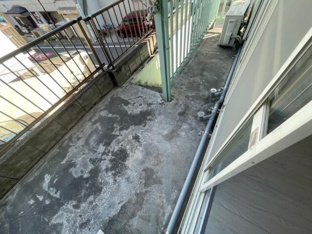 室外洗濯機置き場