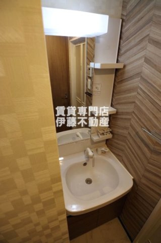 S-RESIDENCE上飯田Westの洗面所