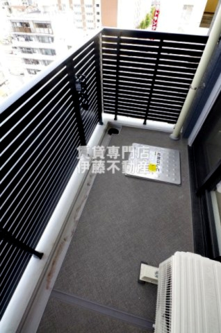 S-RESIDENCE上飯田Westのバルコニー