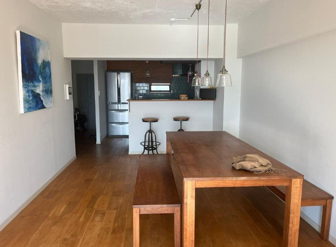 芦屋グランドハイツの居間・リビング