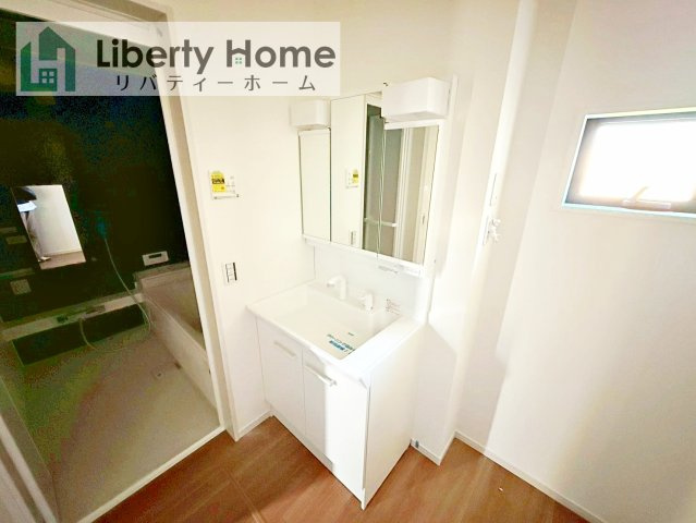 土浦市摩利山新田１期　新築戸建　１号棟の洗面所